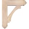 Ekena Millwork Imperial Arts and Crafts Smooth Bracket w/ Offset Brace, Douglas Fir, 7 1/2"W x 26"D x 30"H BKT0806X26X30IMP03SDF - alternate 3